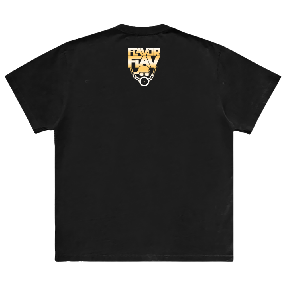 Flavor Flav Clock Chain T-Shirt back