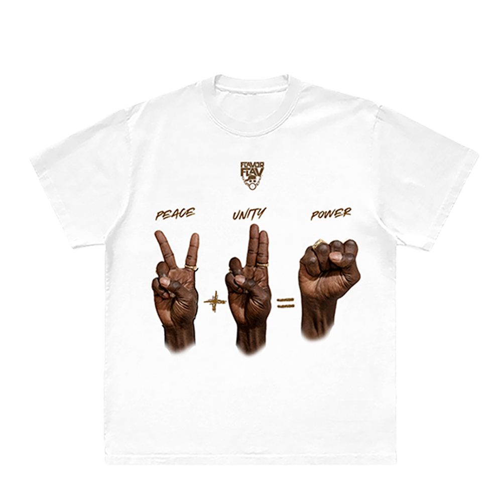 Peace + Unity = Power T-shirt